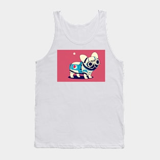 Pug as a astronaut Tank Top